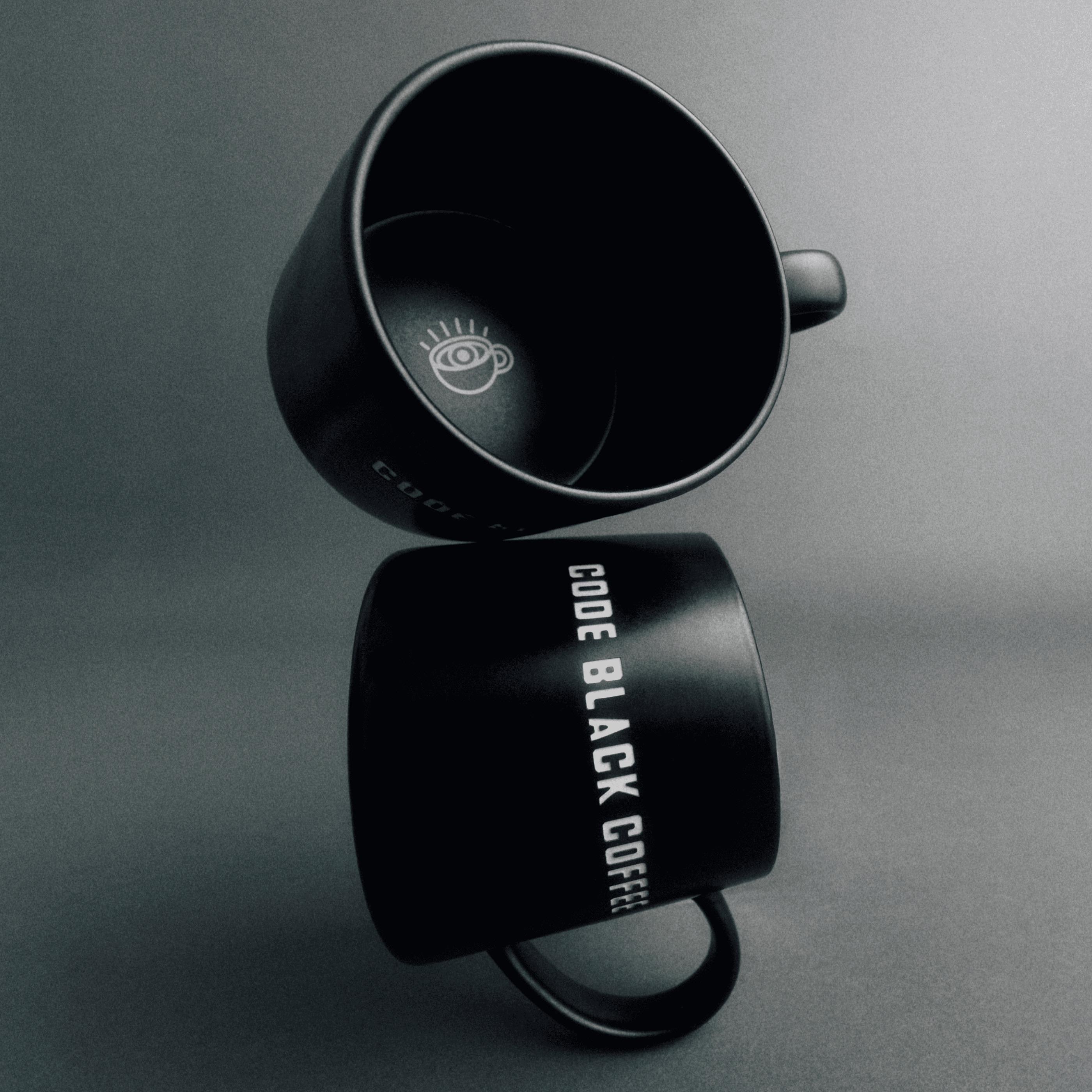 Code Black Coffee mugs